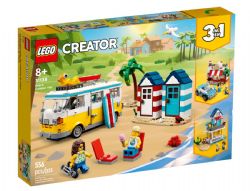JC23 LEGO CREATOR - CAMPING-CAR DE PLAGE #31138